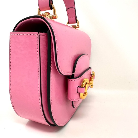New! Pink Mini Crossbody Horsebit bag - Picture 5 of 8